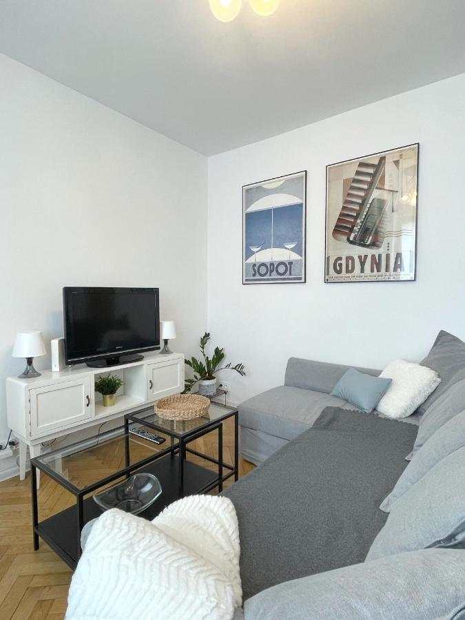 08 Gdynia Centrum - Apartament Mieszkanie Dla 6 Os מראה חיצוני תמונה